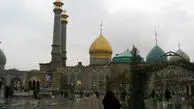 سفر به تهران قدیم؛ نمایی از حرم «حضرت شاه عبدالعظیم» در شهر ری؛ اوایل دهه 30