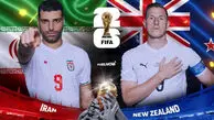 کمتر از 12 ساعت تا اولین دیدار ایران  و نیوزلند در جام جهانی 2026 + ساعت دقیق بازی