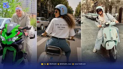 جولان اسکوترها در بازار و خیابان