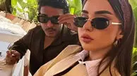 عکس خصوصی نیکا فلاحی و  پسر جدیدش در خلوت خصوصی