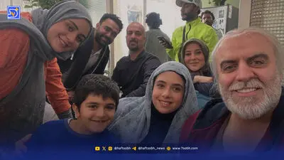 عصر سینما | پشت صحنه بامداد خمار، سلفی لاله مرزبان