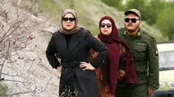 سفر در زمان؛ «مرجان و نسیم» در پشت صحنه سریال صفا با خانواده