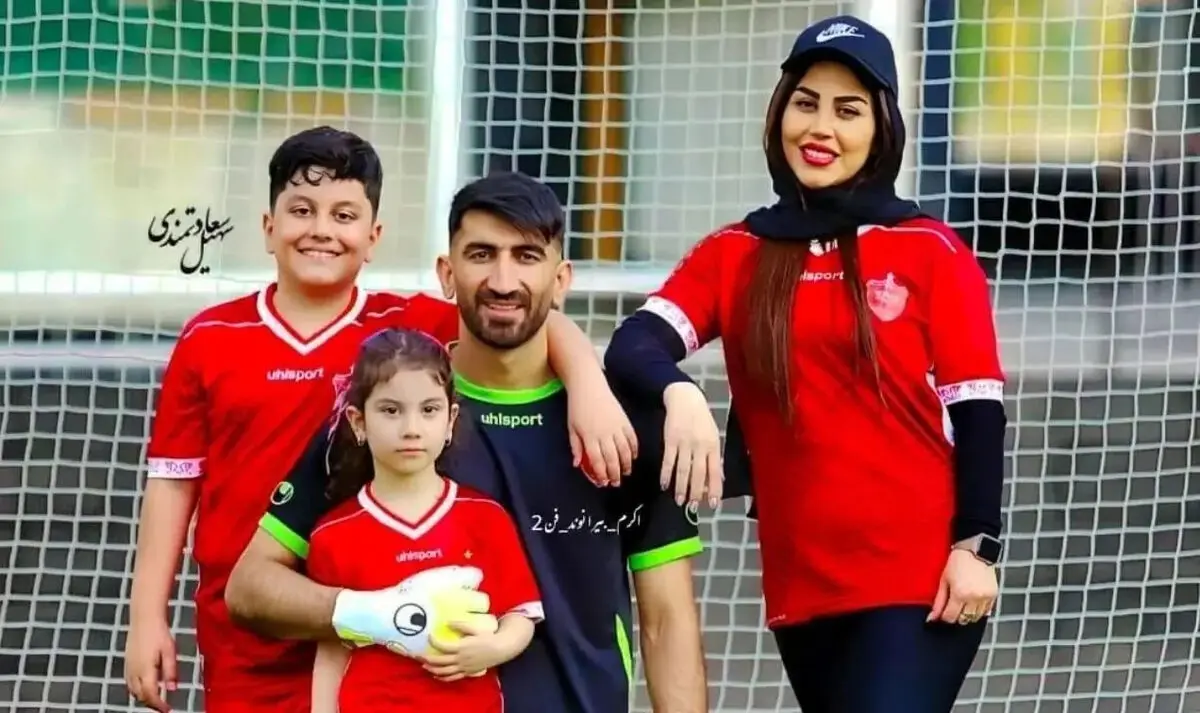عکس | تغییر چهره حیرت انگیز اکرم بانو همسر علیرضا بیرانوند پس از عمل جراحی
