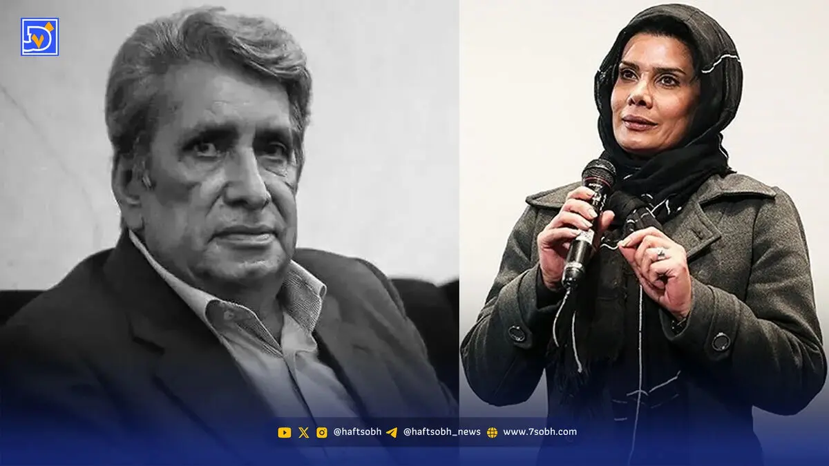 اشک های عاطفه رضوی بر مزار برادرش بهروز رضوی؛ وداع تلخ با صدای ماندگار رادیو