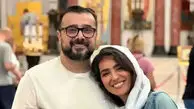 رونمایی از پسر شیرین مونا کرمی و سپند امیرسلیمانی در تولد یکسالگی