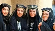 عکس| سفر زمان؛ «ناریه و عمره، همسران مختار» در نشست خبری سریال «مختارنامه»