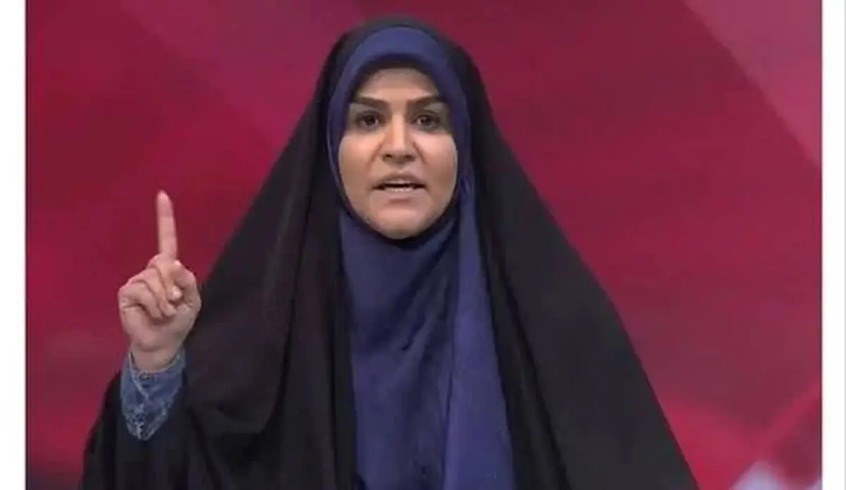 چهره متفاوت سحر امامی در مراسم تشییع رهبر شهید