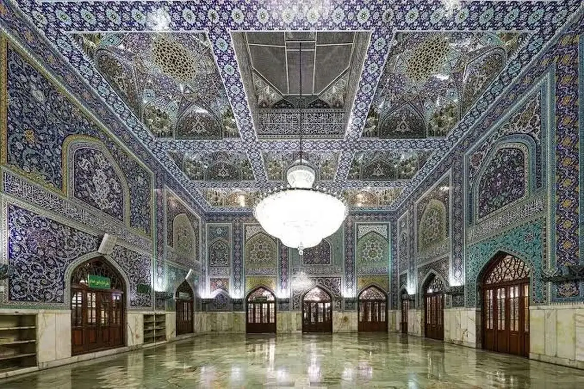 عکس دیده نشده از مراحل آماده‌سازی آرامگاه ابدی رهبر شهید در حرم امام رضا(ع)
