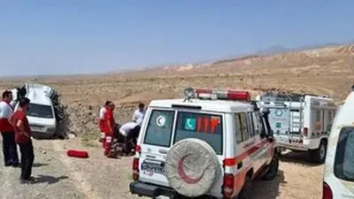 تصادف مرگبار در محور ارومیه به سلماس / واژگونی سمند ۴ قربانی گرفت