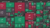 شاخص بورس تهران امروز شنبه 6 تیر 1405 / این نمادها سبزپوش شدند