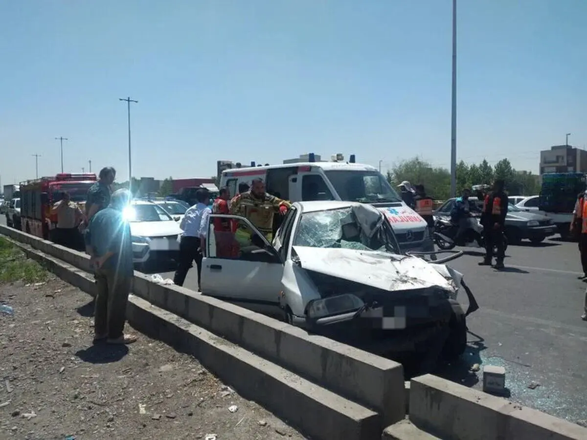 حادثه دلخراش در جاده طبس–یزد / یک کودک جان باخت و ۶ نفر زخمی شدند