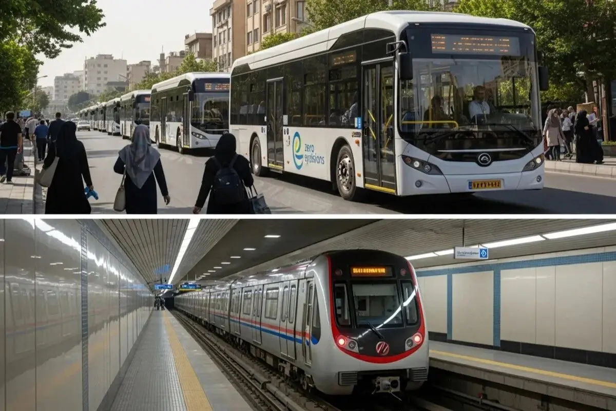 خدمات رایگان مترو و BRT تا چه زمانی تمدید شد؟