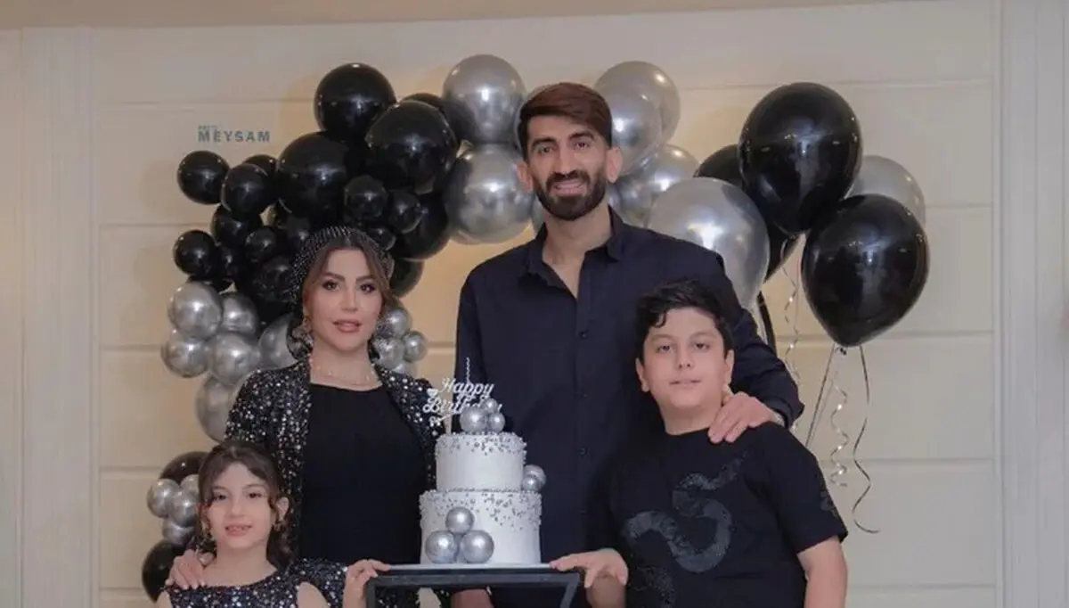 تلاش دختر بیرانوند برای یاد دادن زبان انگلیسی به پدرش!