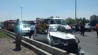 تصادف و مرگ تلخ راننده ۳۰ ساله در تصادف جلال آل احمد