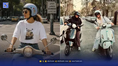 جولان اسکوترها در بازار و خیابان