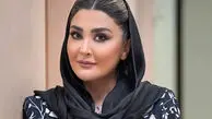 استایل متفاوت مریم معصومی با موهای سفید و چتری + عکس