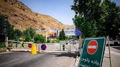 ترافیک سنگین در محورکندوان و هراز، کندوان یک طرفه شد