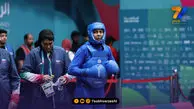 صعود بی‌ دردسر شهربانو منصوریان در حضور رییس فدراسیون