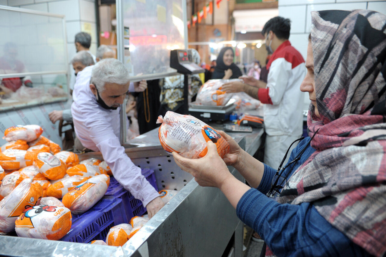 قیمت مرغ تا پایان ماه رمضان نوسانی ندارد