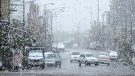 تصویر | شدت بارش برف در استان اردبیل