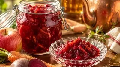 طرز تهیه مربای سه میوه؛ طعم شیرین پاییز