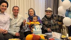 اختلاف سنی اکبر عبدی با نینا همسرجوانش