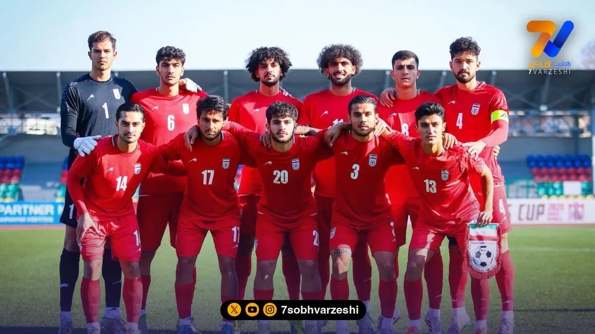 گزارش تصویری از بازی امروز تیم ملی امید