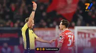 رکورد اخراج شکسته شد؛ نهمین کارت قرمز این بازیکن!