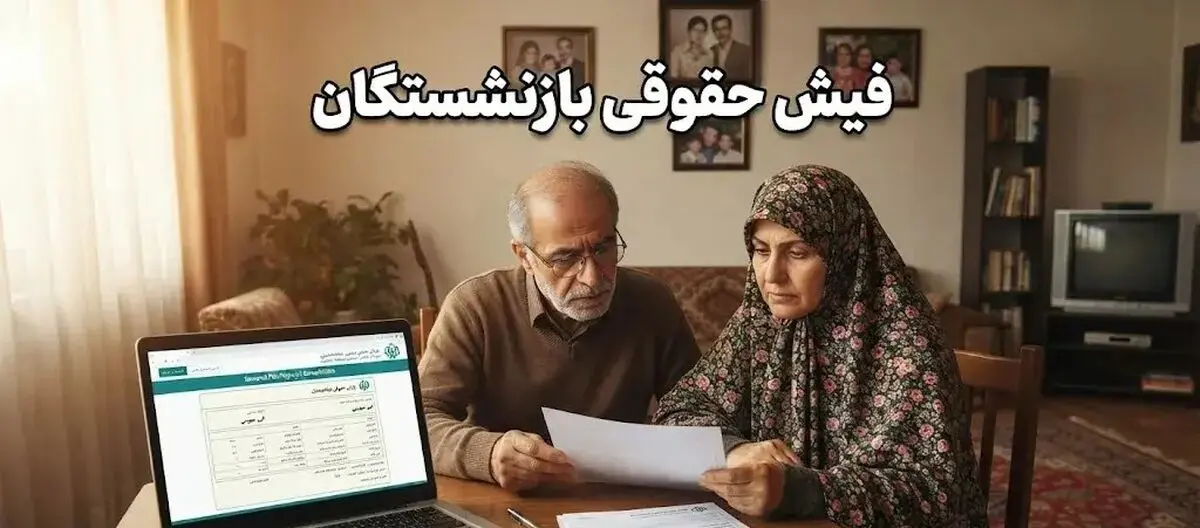 چطوری فیش حقوقی بگیریم؟ / راهنمای تصویری دریافت فیش حقوقی بازنشستگان 