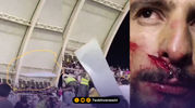 حادثه وحشتناک برای یک هوادار در ورزشگاه پارس شیراز