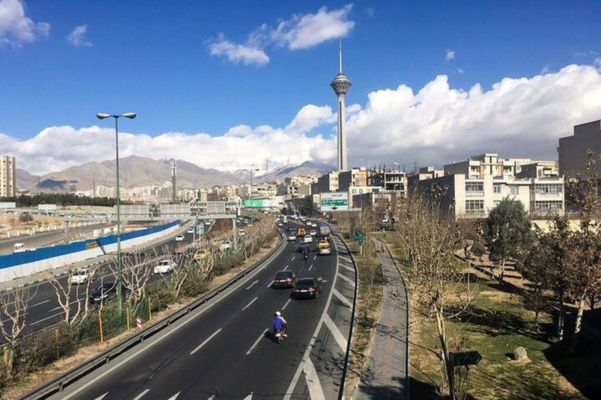 پیش بینی هوای تهران در هفته آینده؛ ابری با وزش باد