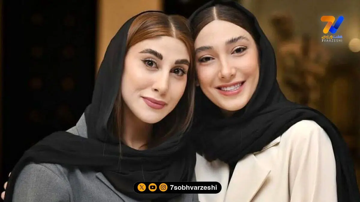 مبینا نعمت زاده و ناهید کیانی در تئاتر الناز شاکردوست