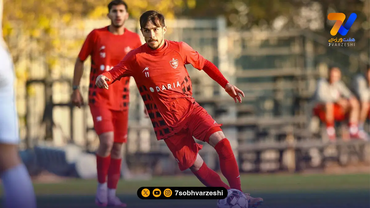 فرشاد احمدزاده در ترکیب اصلی پرسپولیس در قزوین!