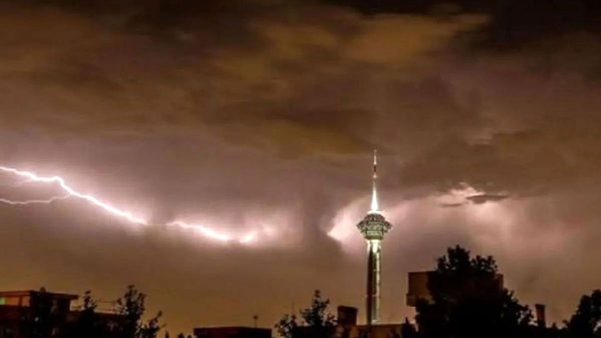 هواشناسی تهران؛ طوفان در تهران آغاز شد