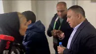 تاجرنیا حاضر به گفتگو با خبرنگاران نشد