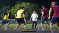گزارش تصویری از اولین تمرین ملی پوشان در ازبکستان