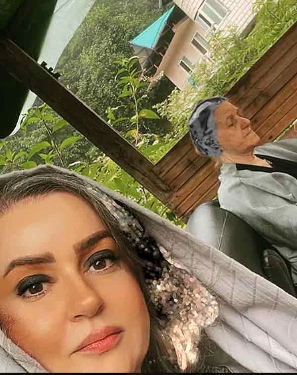 مادر بازیگر سریال ساختمان پزشکان