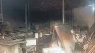  آتش‌سوزی در کارگاه تولید مصنوعات چوبی در شهرک ولیعصر تهران/ حادثه مصدوم نداشت 