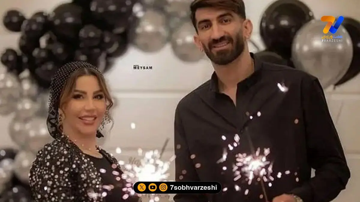 تفریح علیرضا بیرانوند و خانواده‌ در ویلای استخردارش