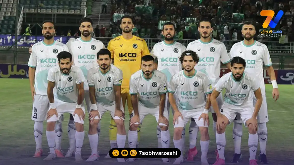 پوستر جذاب پیکان برای بازی پرسپولیس