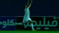 گل اول خیبر خرم آباد به استقلال خوزستان توسط آزادمنش