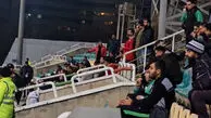 تشویق پرسپولیس به رقم تذکر جدی یگان ویژه؛ داور می‌تواند همین حالا بازی را قطع کند