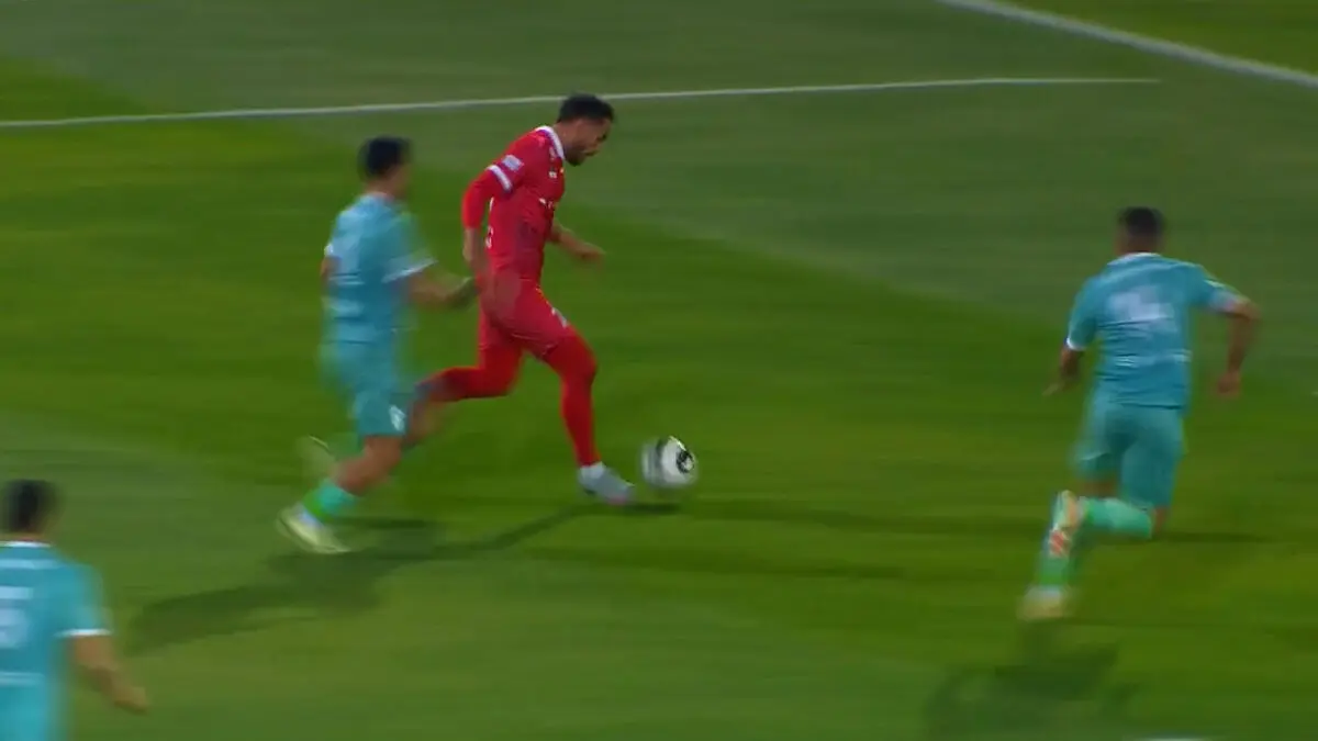 گل اول پرسپولیس به پیکان توسط اوستون اورونوف