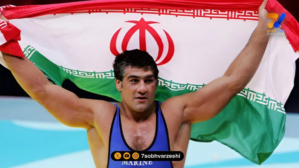تمرینات نفس گیر علیرضا حیدری کشتی‌گیر بازنشسته