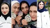 قاب خانوادگی | مادر ناهید، مبینا، سهیلا، شهربانو و الهه منصوریان