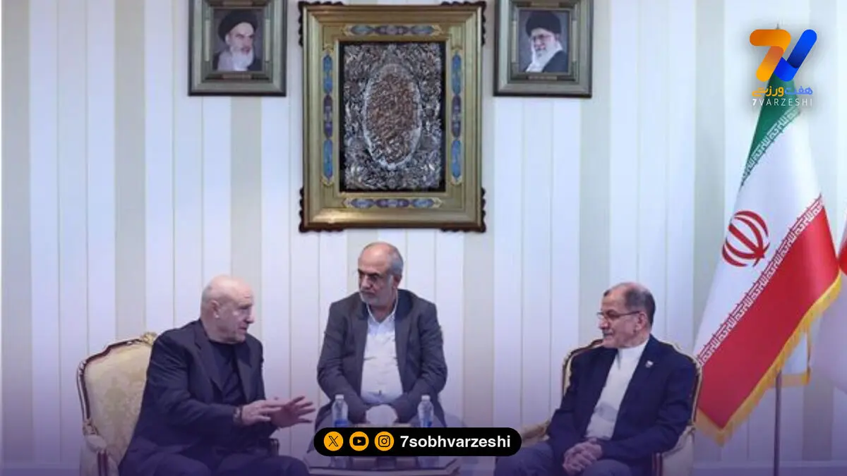 دیدار نایب ریس اتحادیه جهانی کشتی با رییس کمیته ملی المپیک