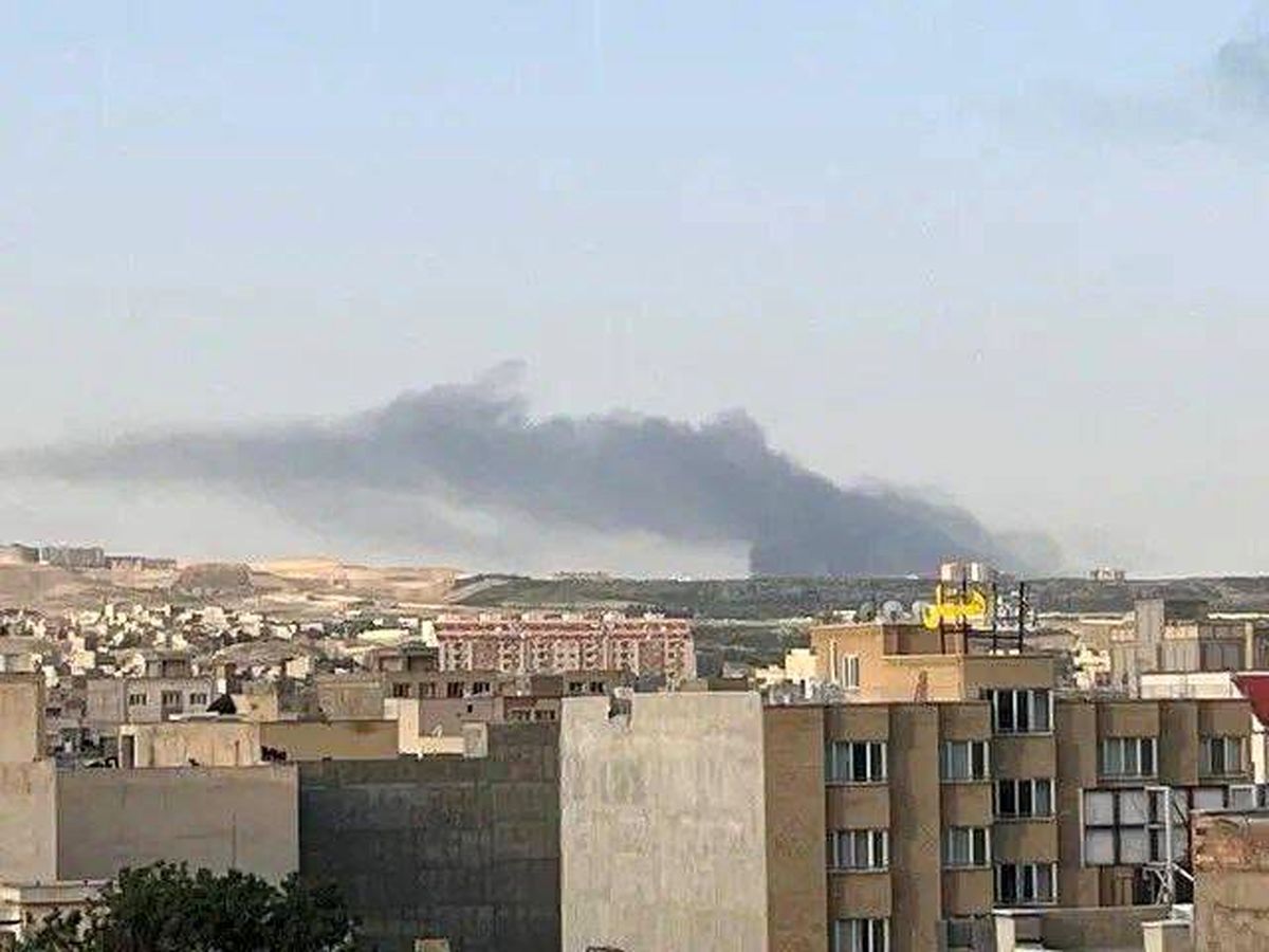 دود غلیظ سیاه در آسمان تهران؛ منشا دود و محل حادثه