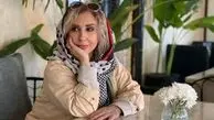 شوآف مرجانه گلچین با لباسی که از جنس گونی است!