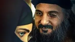 سلفی دونفره امین میری بازیگر نقش ابوخالد در سریال سقوط و الناز شاکردوست