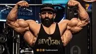 تمرینات بدنسازی هادی چوپان با پسر کوچیکش